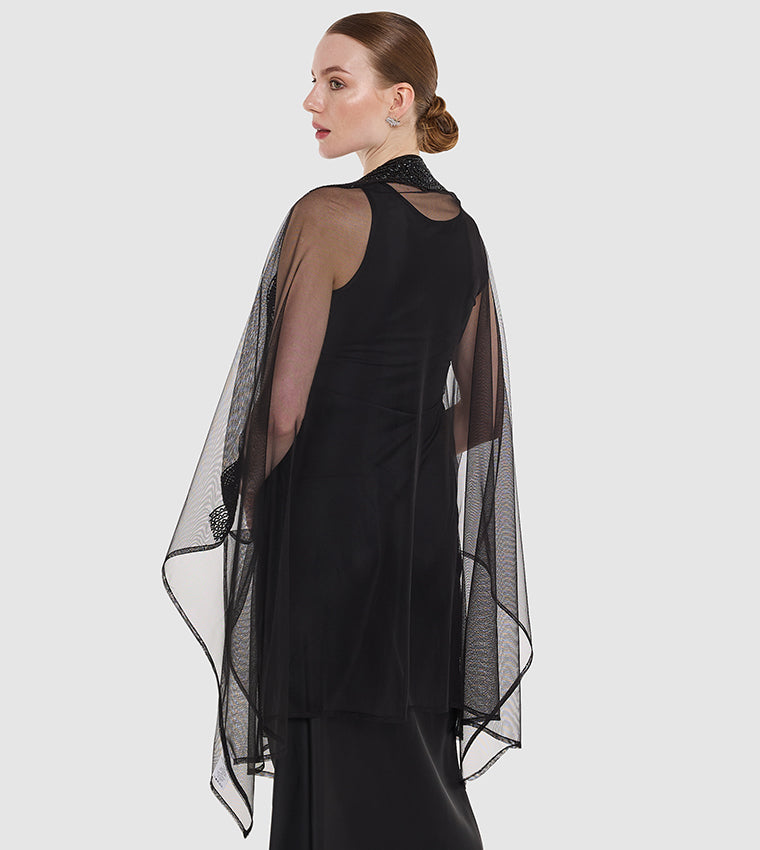 Stellar Mesh Shawl