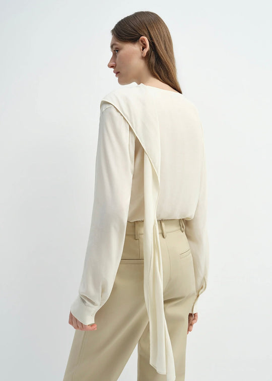 Thea Neck Scarf Top