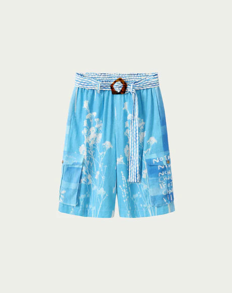 Luca Belted Cargo Bermuda