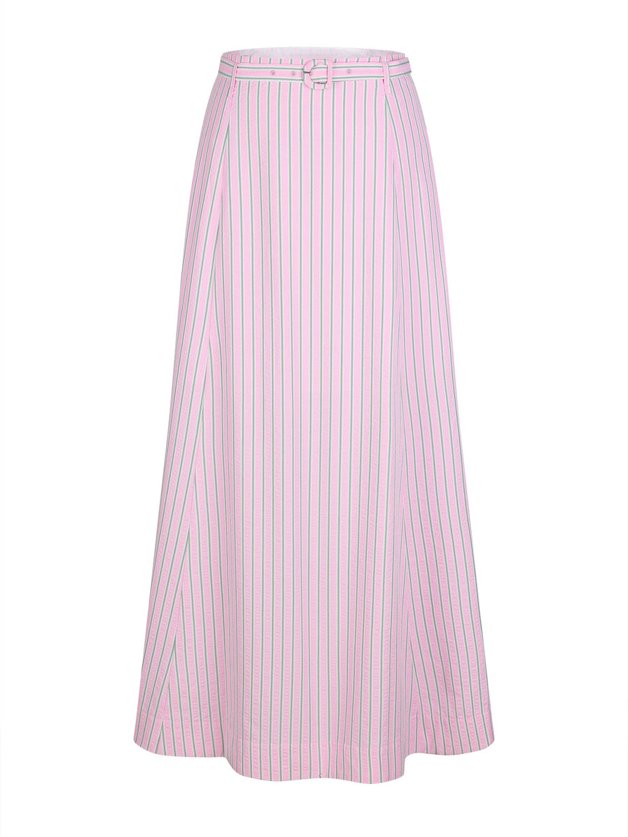 Nina Maxi Skirt - Pink / M
