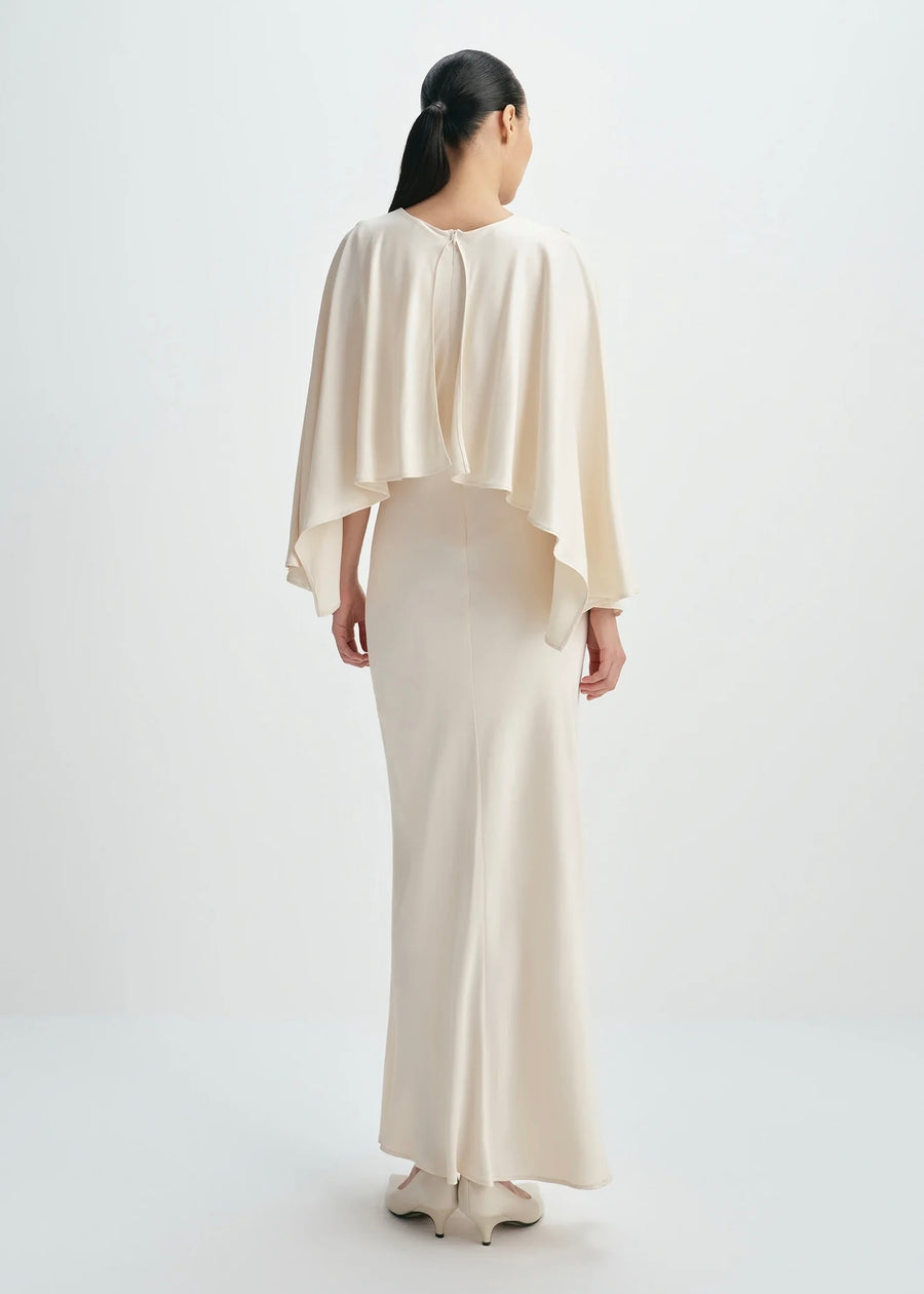 Jewell Caped Dress