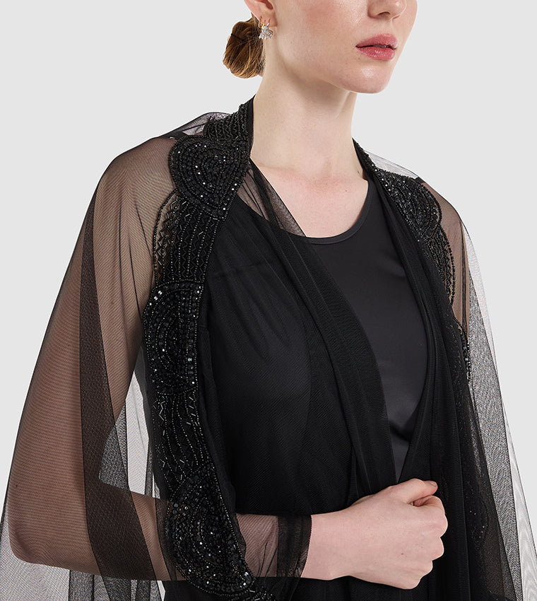 Stellar Mesh Shawl