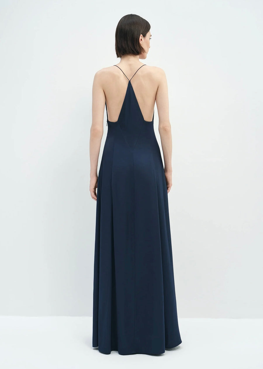 Amelie V-Cami Satin Dress