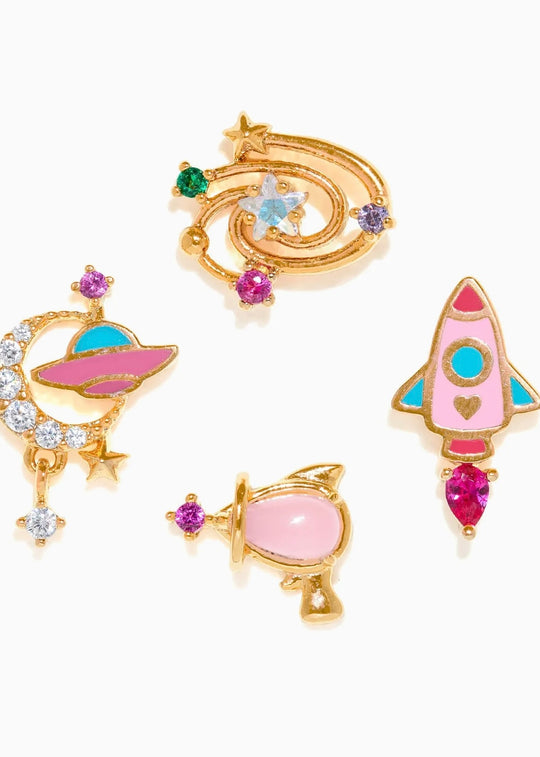 UFO Earring Set