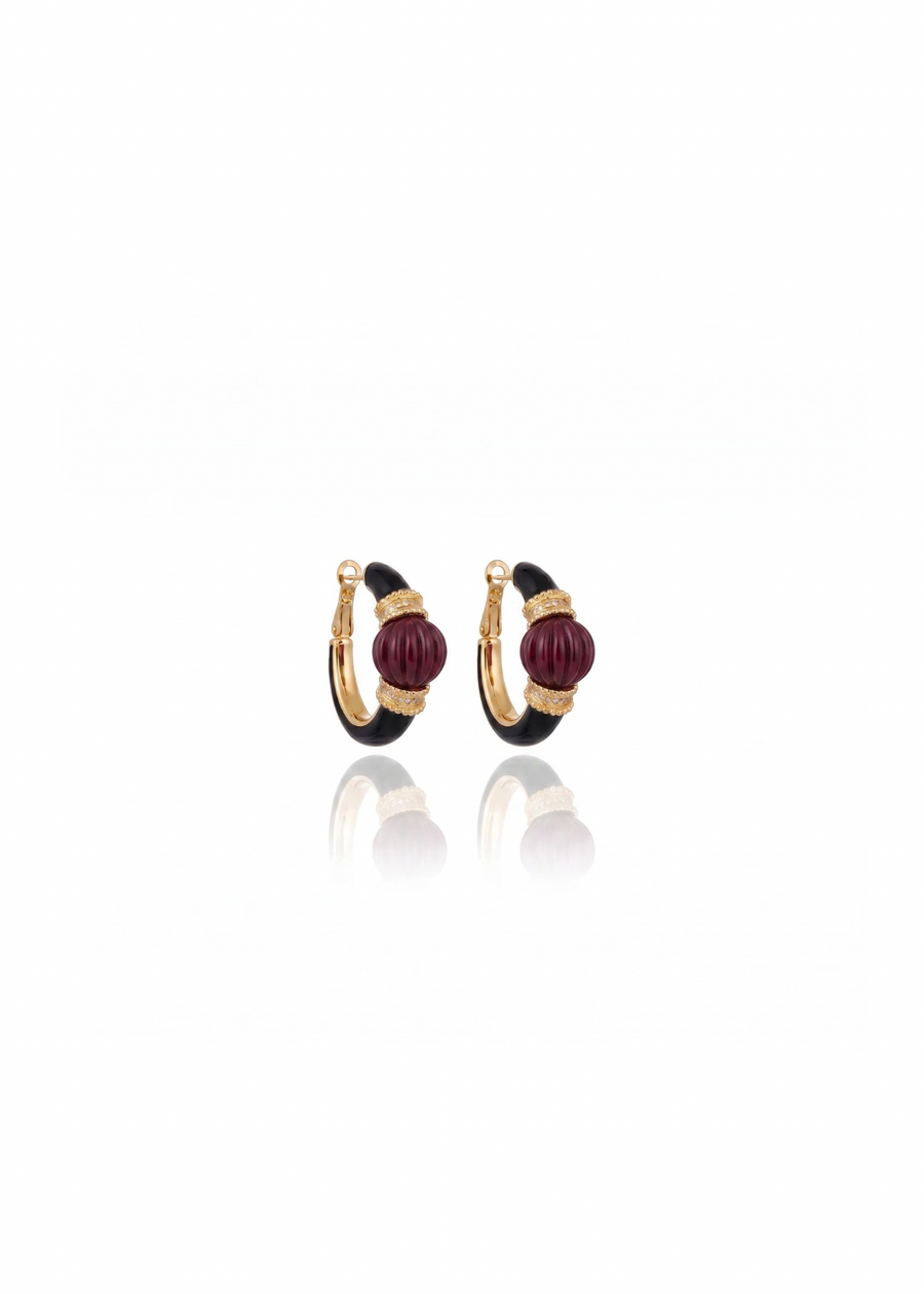 Amaru Hoop Earrings