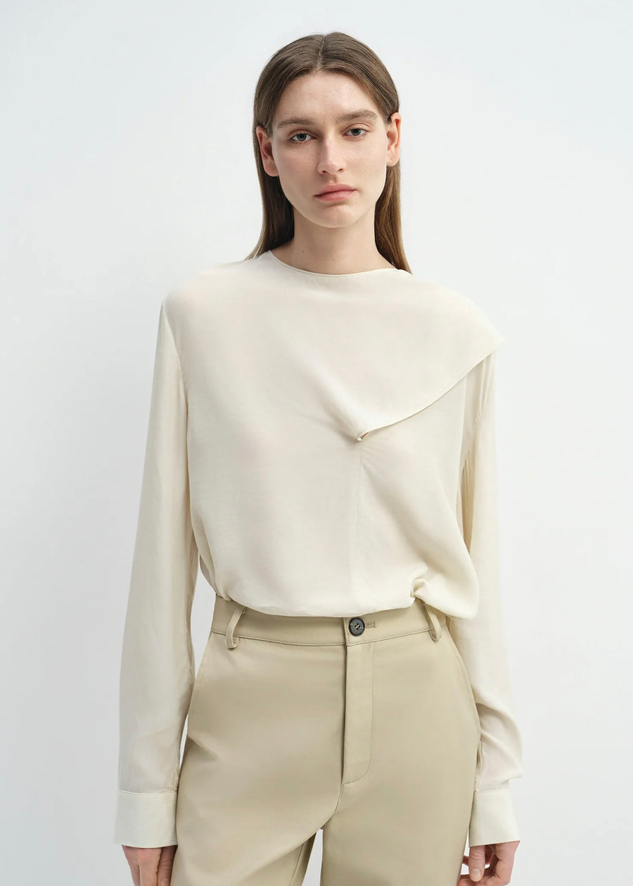 Thea Neck Scarf Top