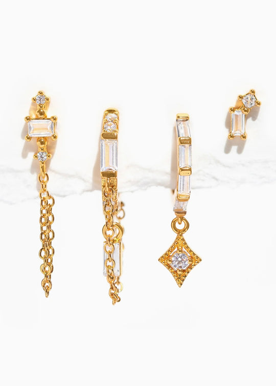 Golden Earring Set