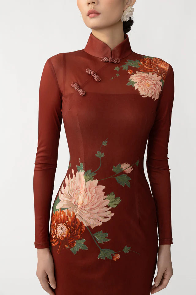 Kaia Mesh Dress