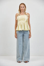 Noelle Pleated Top