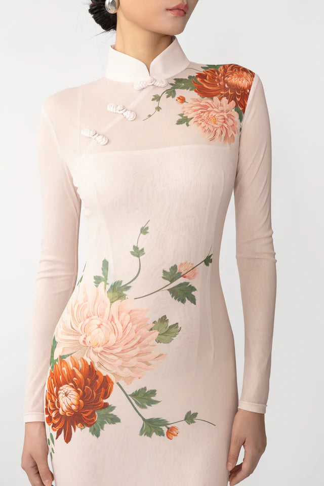 Kaia Mesh Dress