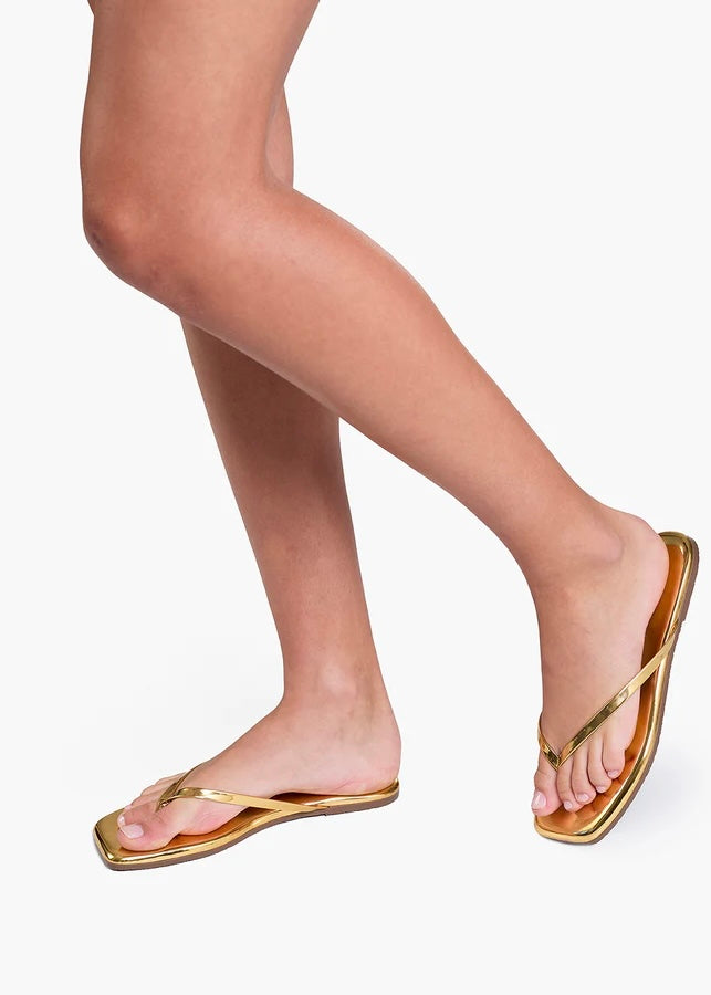 Square Toe Lily Flip Flops