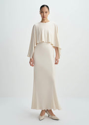 Jewell Caped Dress