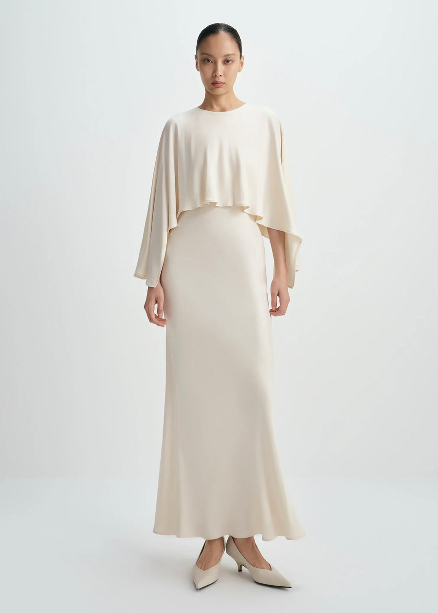 Jewell Caped Dress