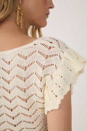 Shell Crochet Top
