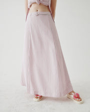 Nina Maxi Skirt - Pink / M