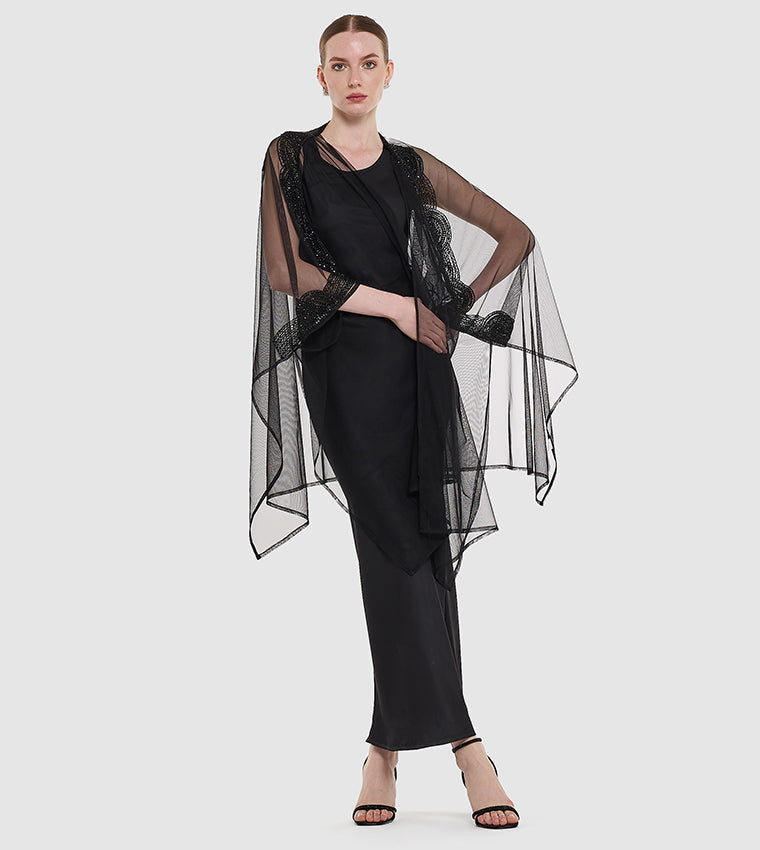 Stellar Mesh Shawl