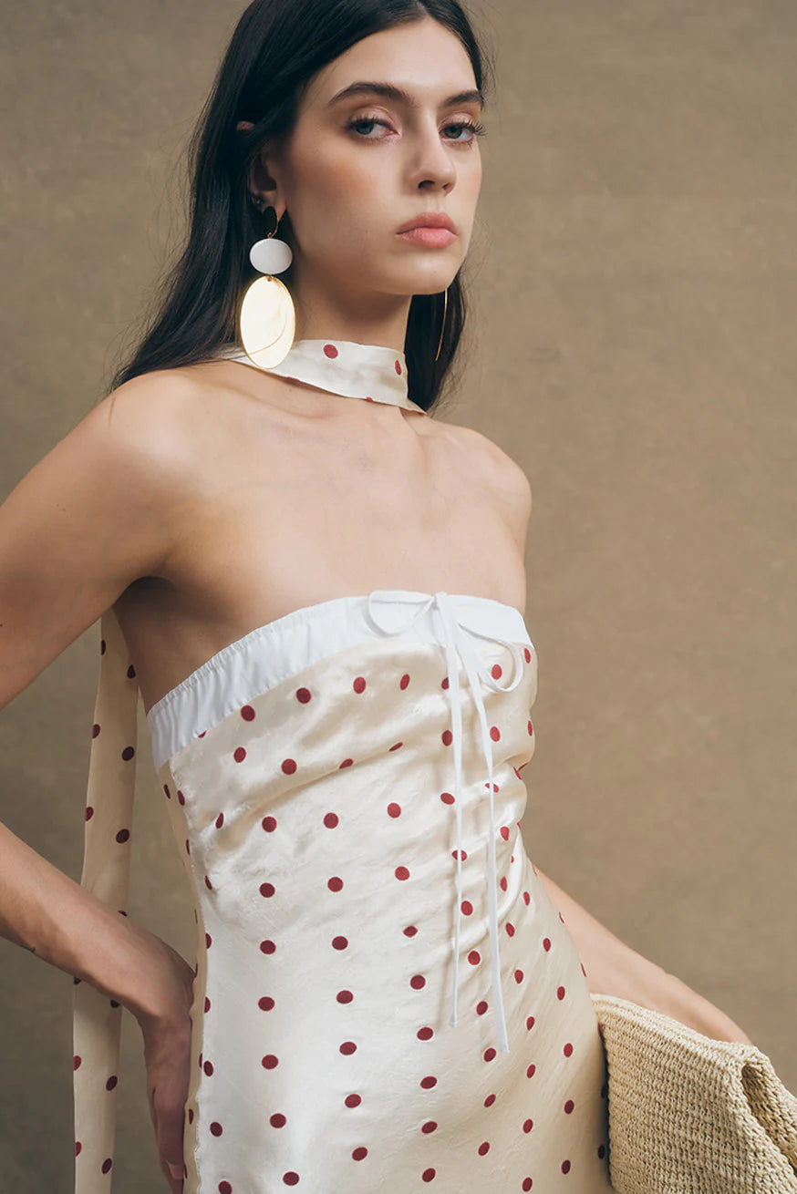 Donnie Dress - Ivory / M