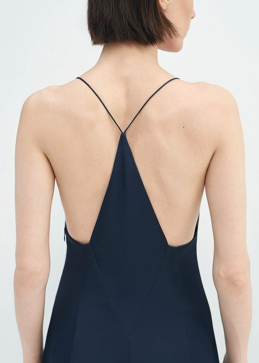 Amelie V-Cami Satin Dress