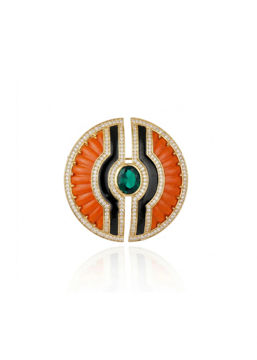 Inti Brooch