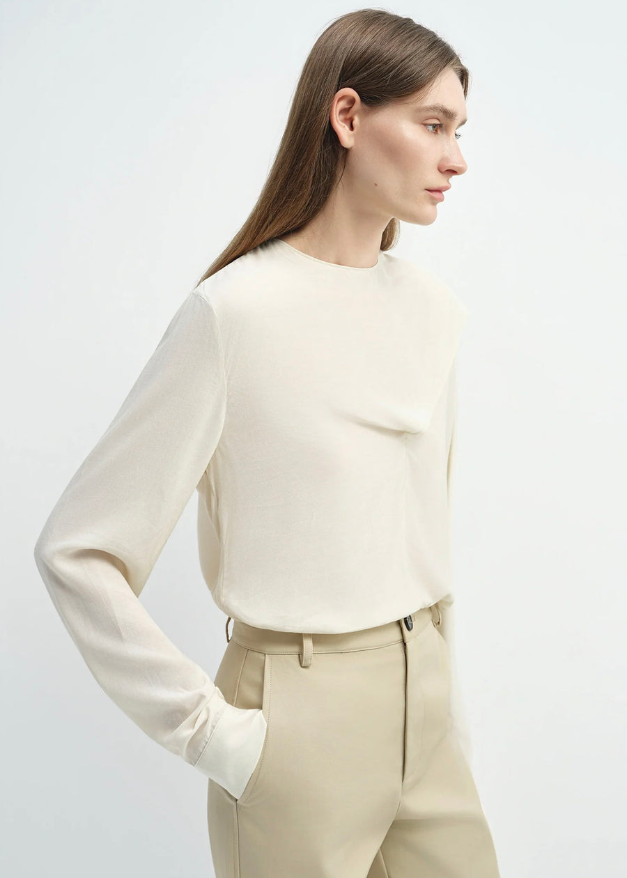 Thea Neck Scarf Top