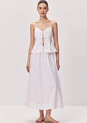 Vionnet Skirt - White / M
