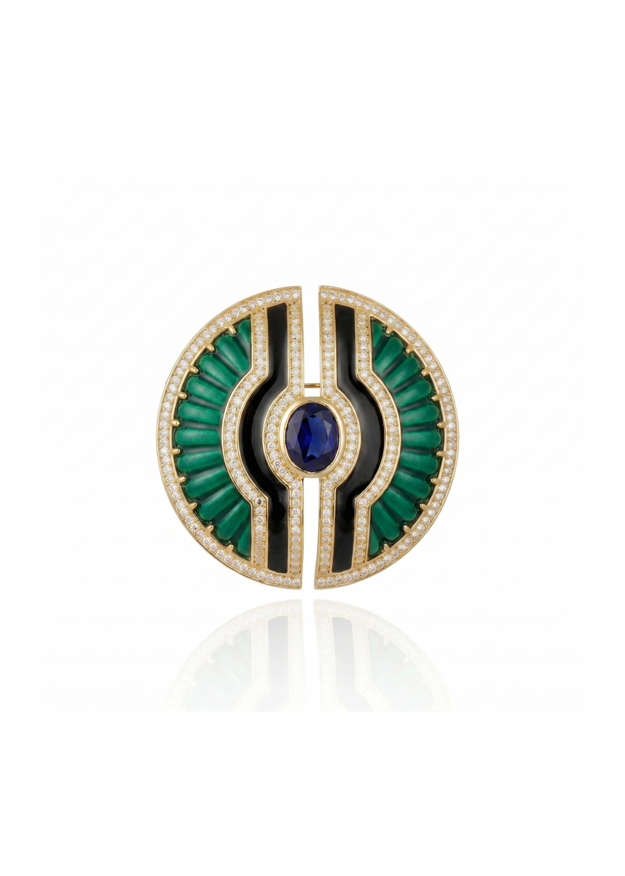 Inti Brooch