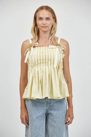 Noelle Pleated Top