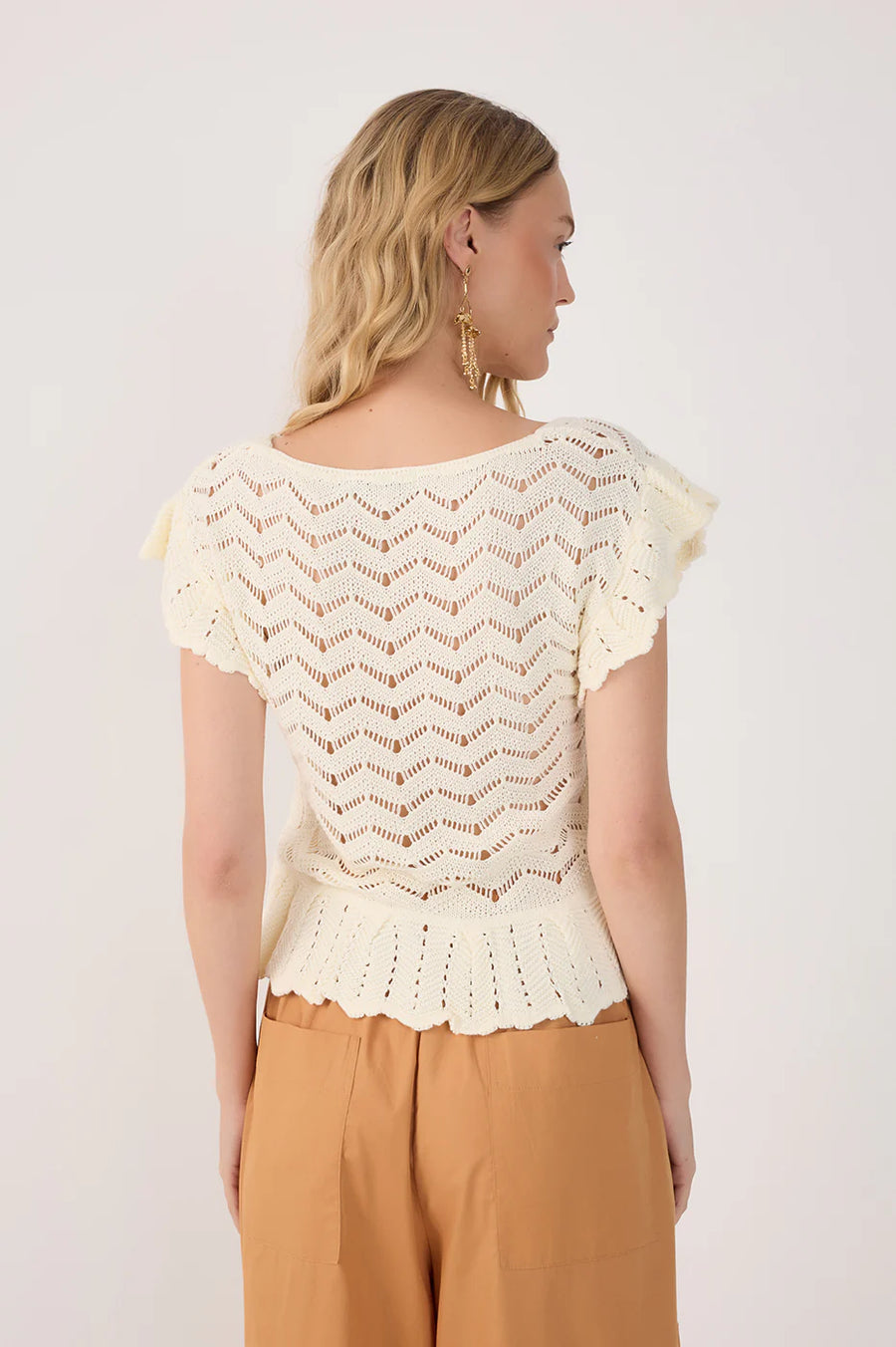 Shell Crochet Top
