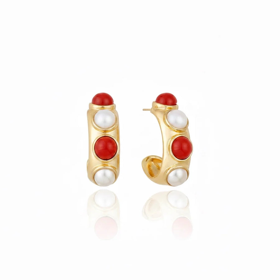 DI CAVALCANTI HOOP EARRINGS