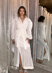 Ada Belted Midi Dress