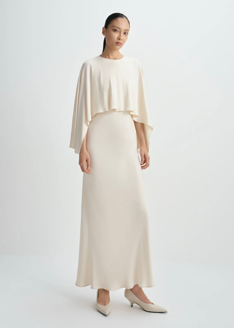 Jewell Caped Dress