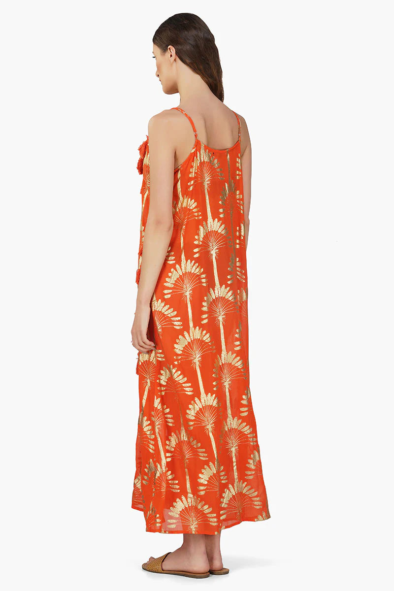Sunset Palm Dress