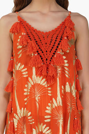 Sunset Palm Dress