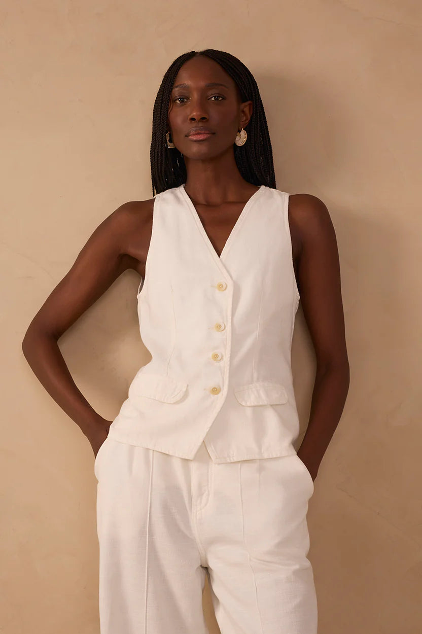 Linen Vest