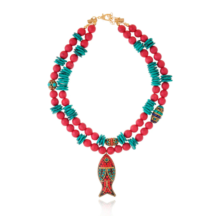 Syros Fish Necklace
