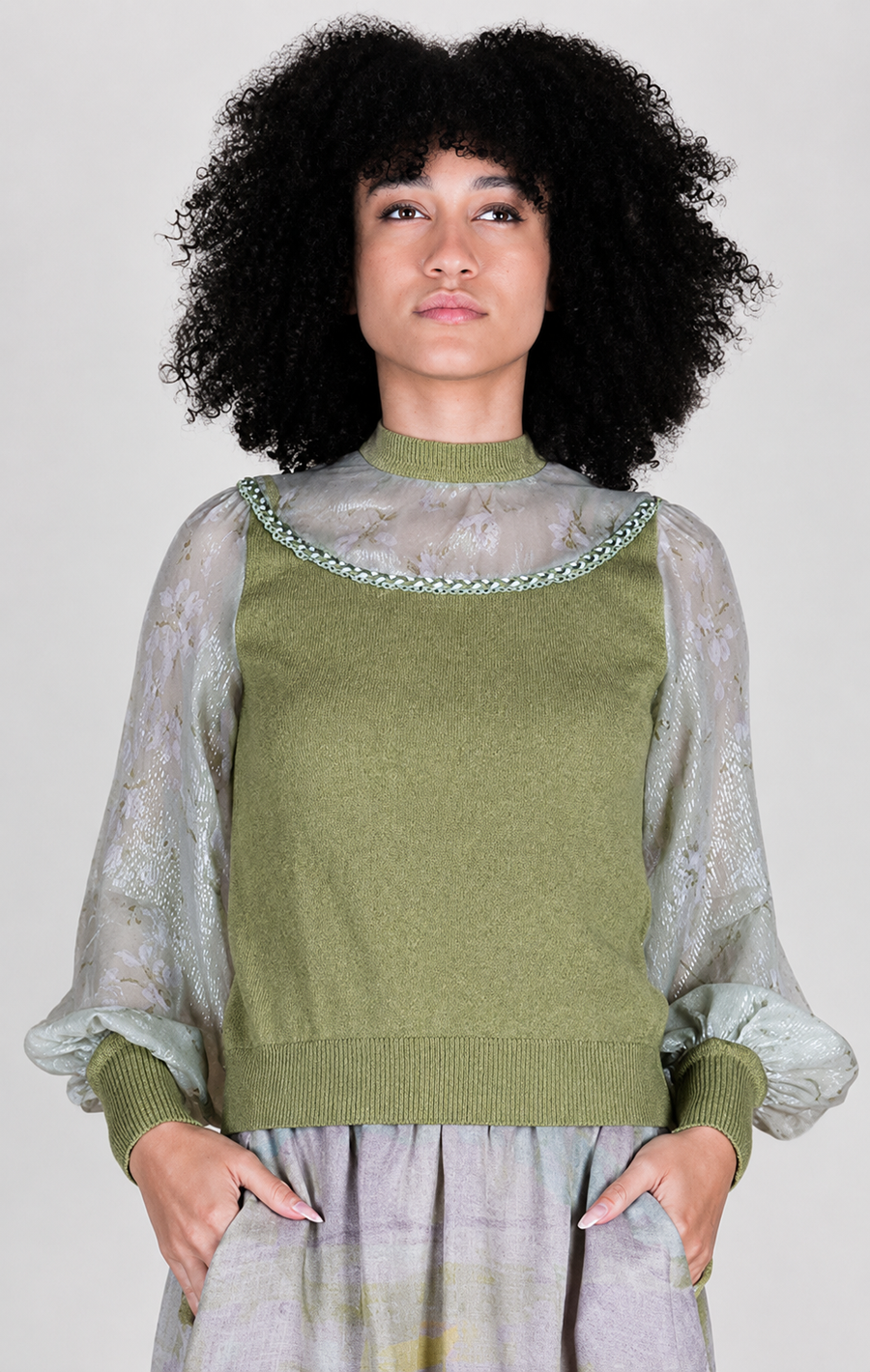 Oranni Knitted Top