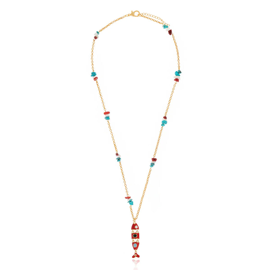 Cannes Fish Necklace