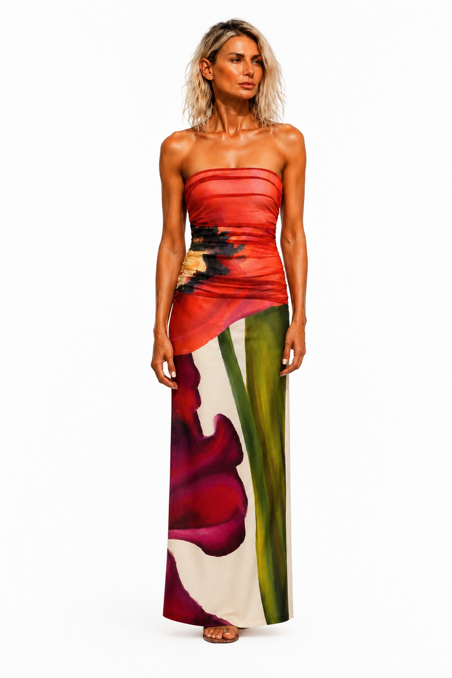 Sura Strapless Dress
