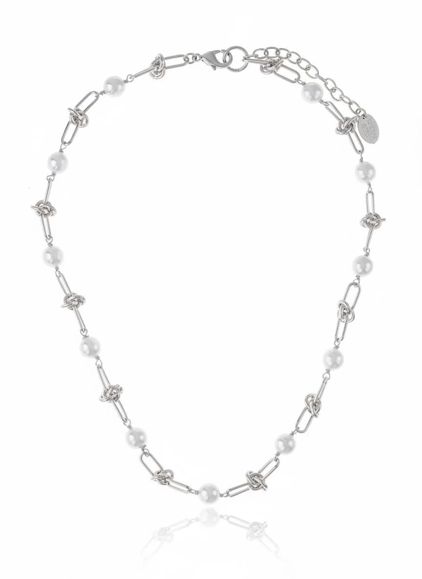 AMELIA PEARL LINK NECKLACE